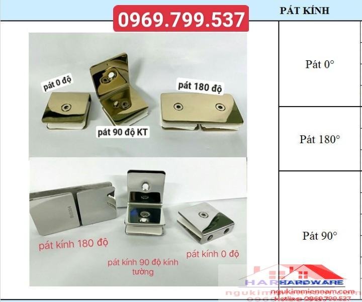 PÁT KÍNH INOX - Phụ kiện gỗ nhập khẩu, ray trượt, ổ điện usb, dây chống ...