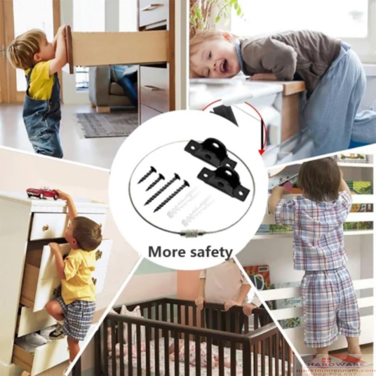 BỘ DÂY CHỐNG NGÃ TỦ